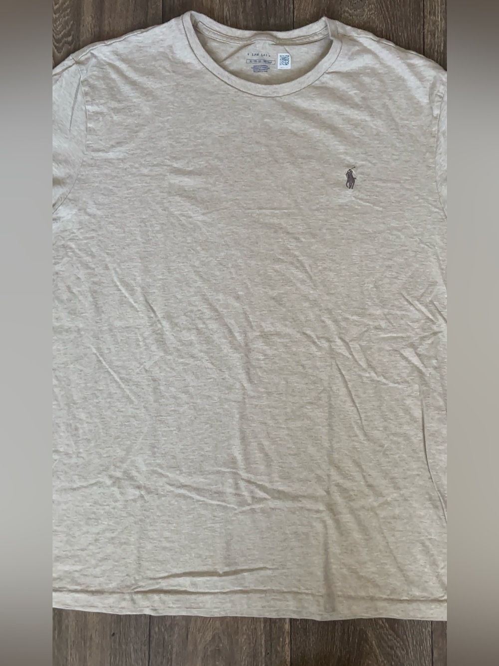 Ralph Lauren Polo Crew Neck T-Shirt Expedition Dune Heather - Picture 5 of 10